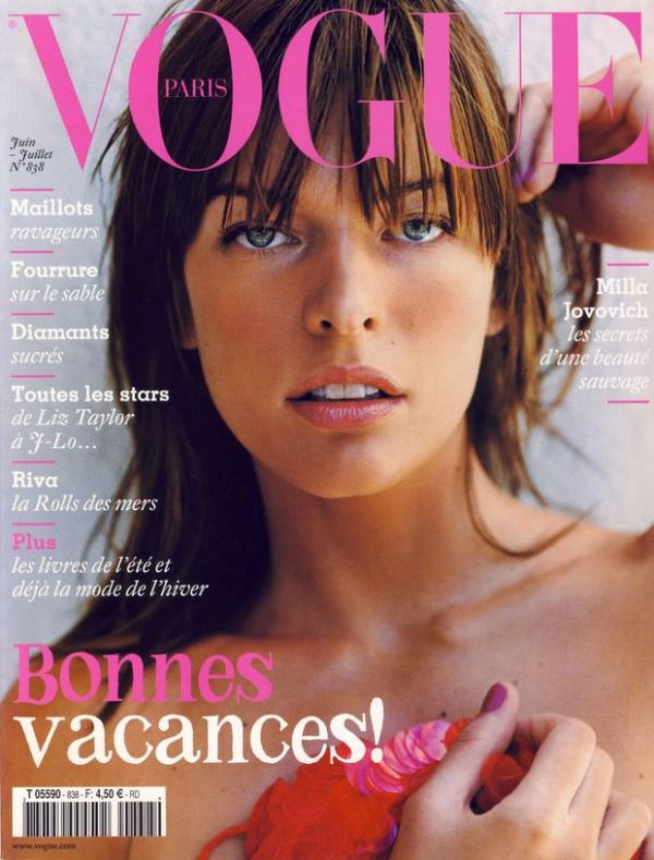 Vogue Paris High Resolution June 2003 view this cover in high resolution