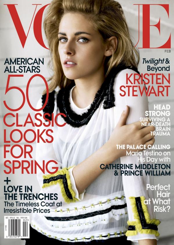kristen stewart 2011 vogue. Vogue USA with Kristen Stewart